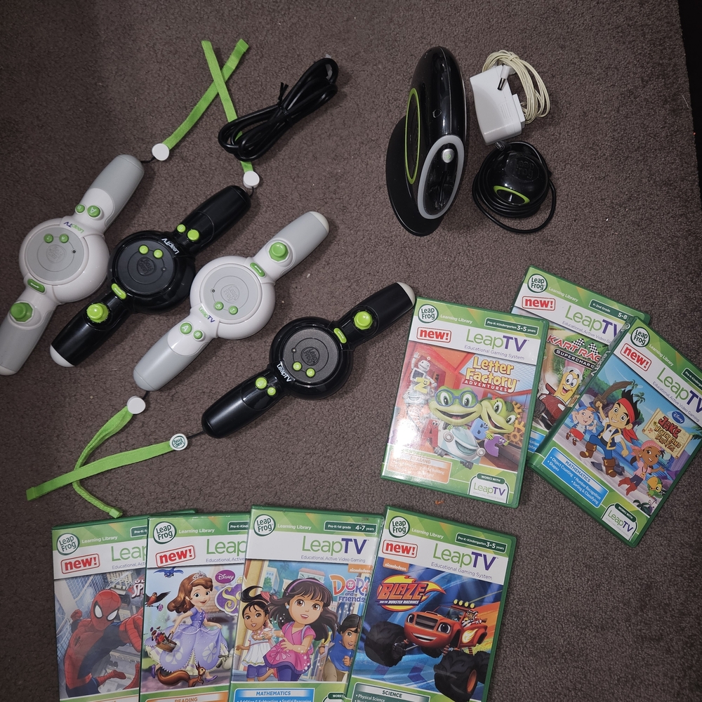 LeapTV Educational Gaming System - Black and White